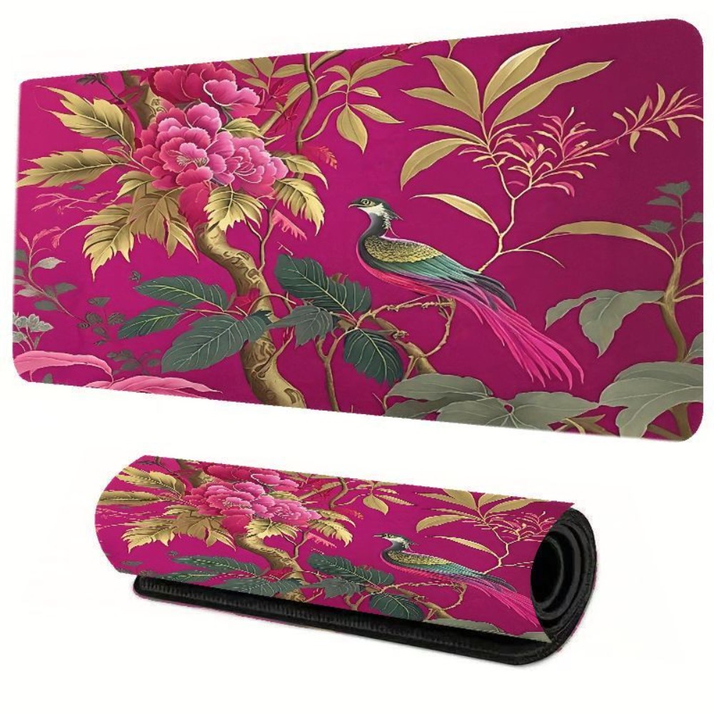 Gaming Accessories Pink - Tapete de mesa com padrão de