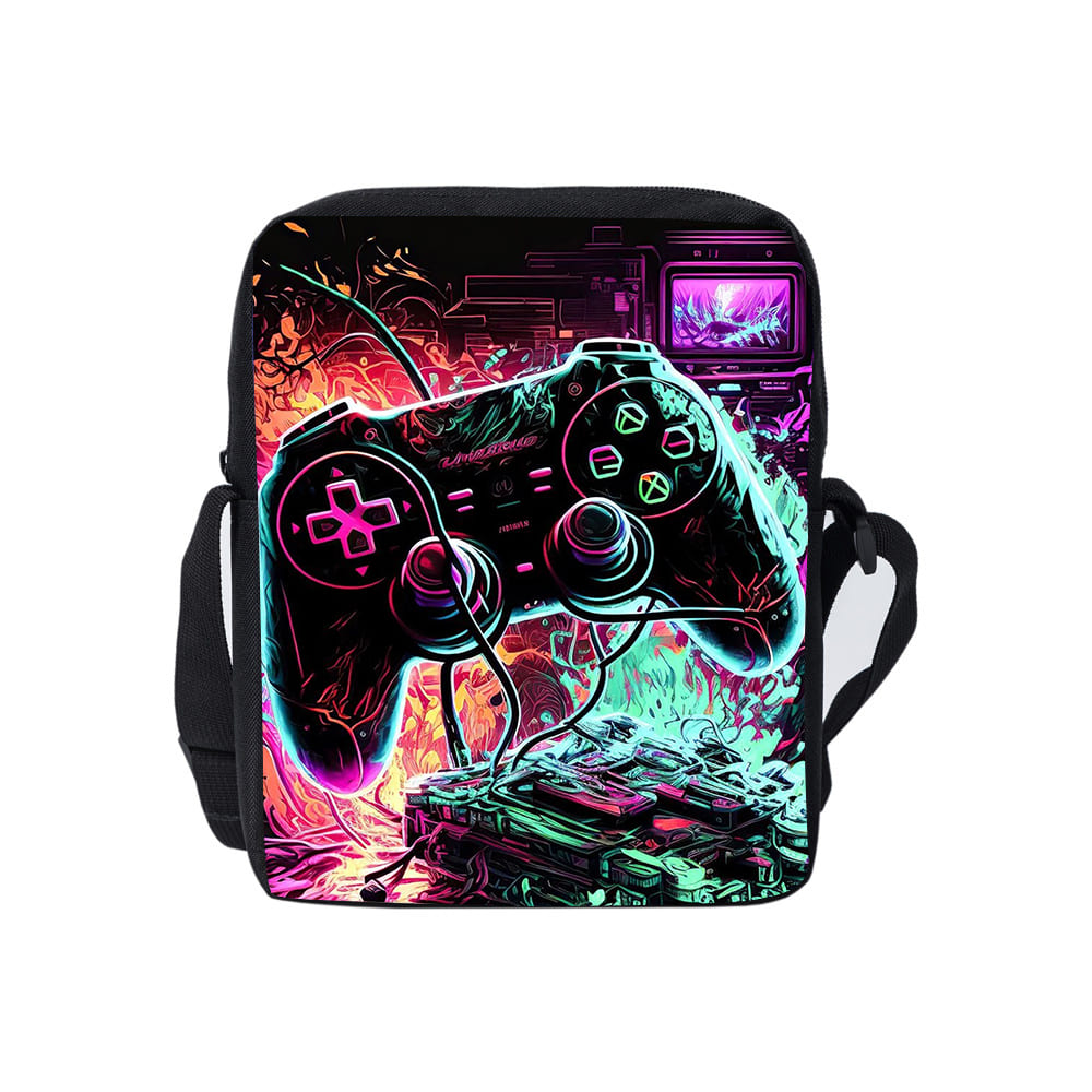 Gaming Accessories For Kids - Bolsa mensageiro de um lado só