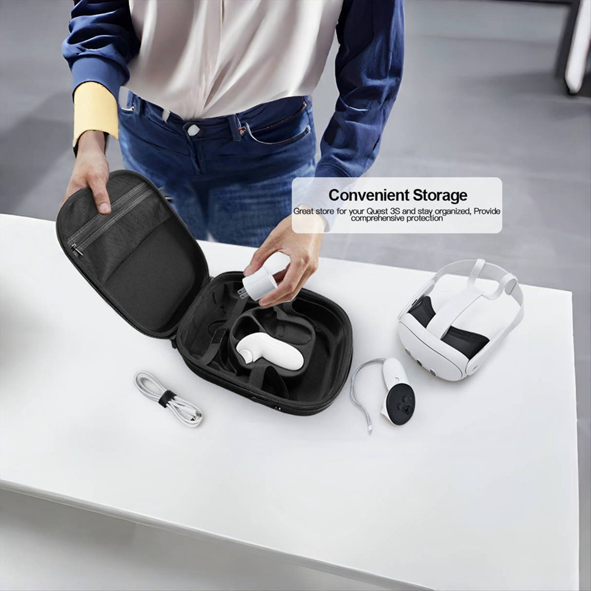 Gaming Accessories Vr - Oferta de Boas-Vindas~Estojo de Transporte para