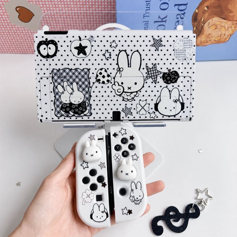 Gaming Accessories Controller - Capa protetora fofa da Miffy para
