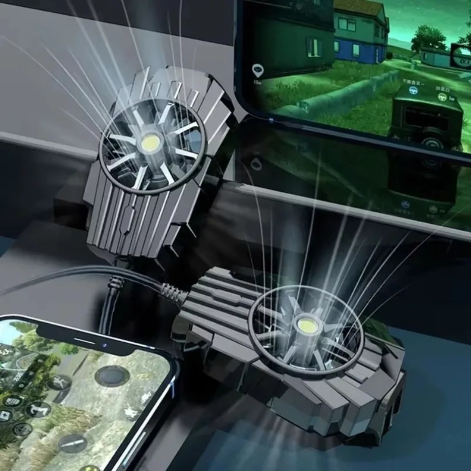 Gaming Accessories For Your Phone - Mini radiador portátil com clipe traseiro