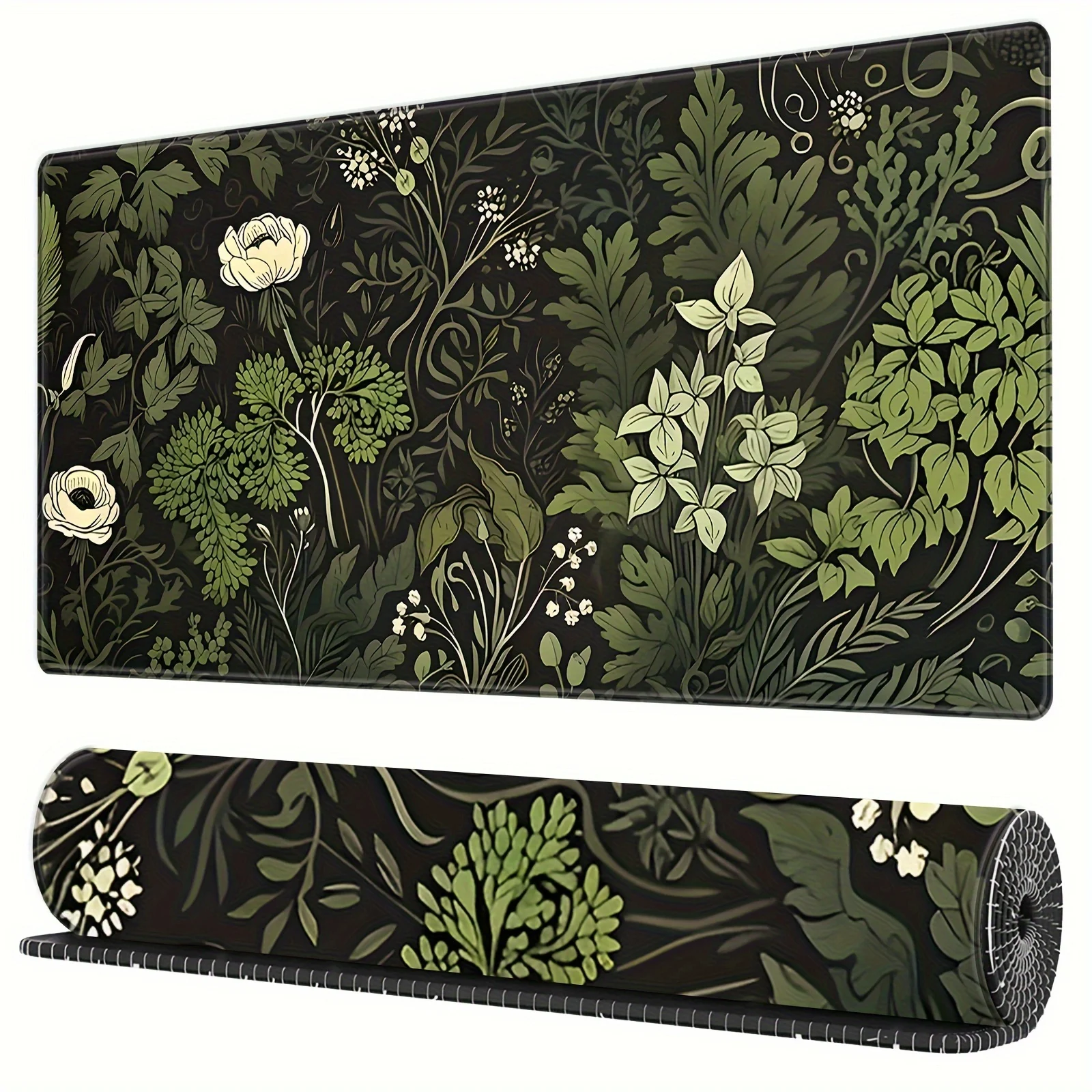 Gaming Home Accessories - Tapete de rato com motivos florais