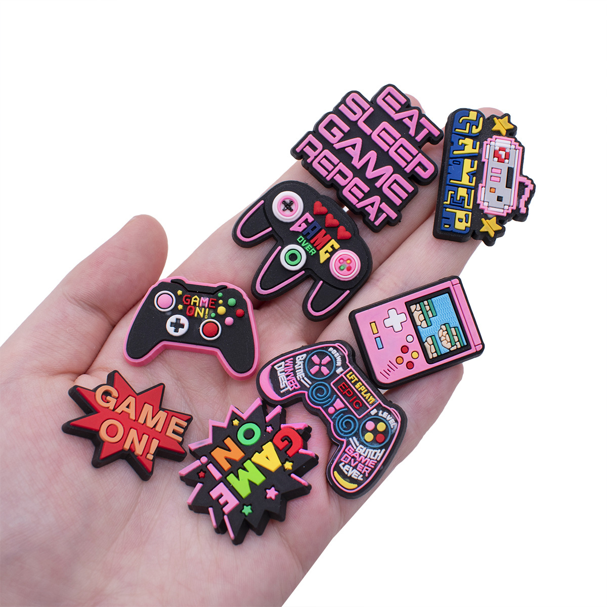 Jogo sapato encantos para croc - Gaming Accessories For Kids avaliação e preço