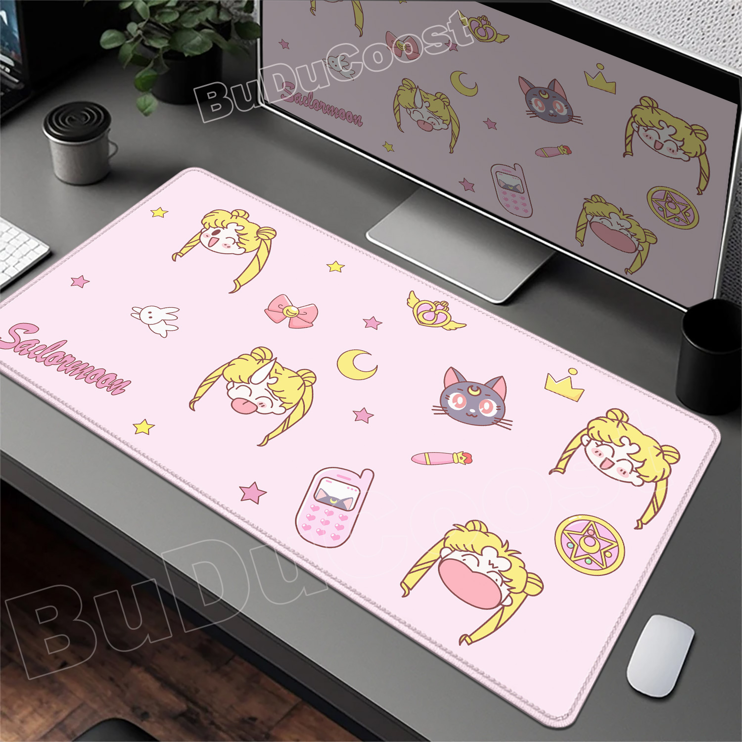 Tapete de Mesa Rosa Bonito Ani - Gaming Accessories Pink avaliação e preço