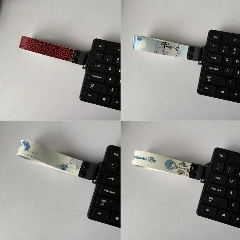 Moda anime teclado fita alça d - Gaming Home Accessories avaliação e preço