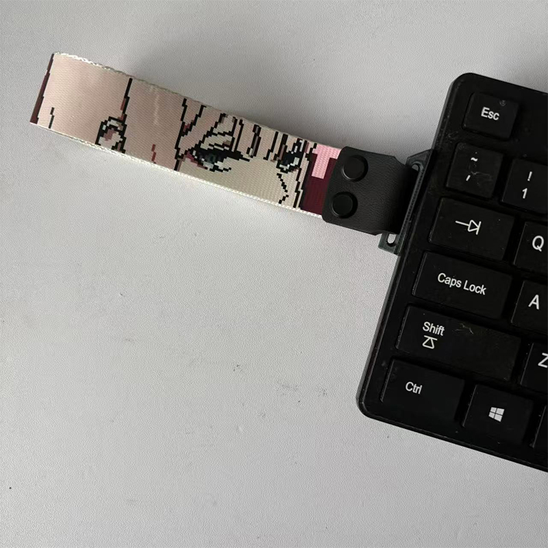 Moda anime teclado fita alça d - Gaming Home Accessories avaliação e preço