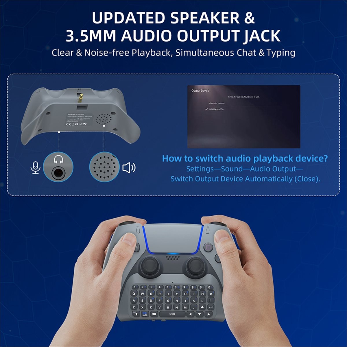 Teclado Sem Fio para Jogos goo - Gaming Accessories Controller avaliação e preço