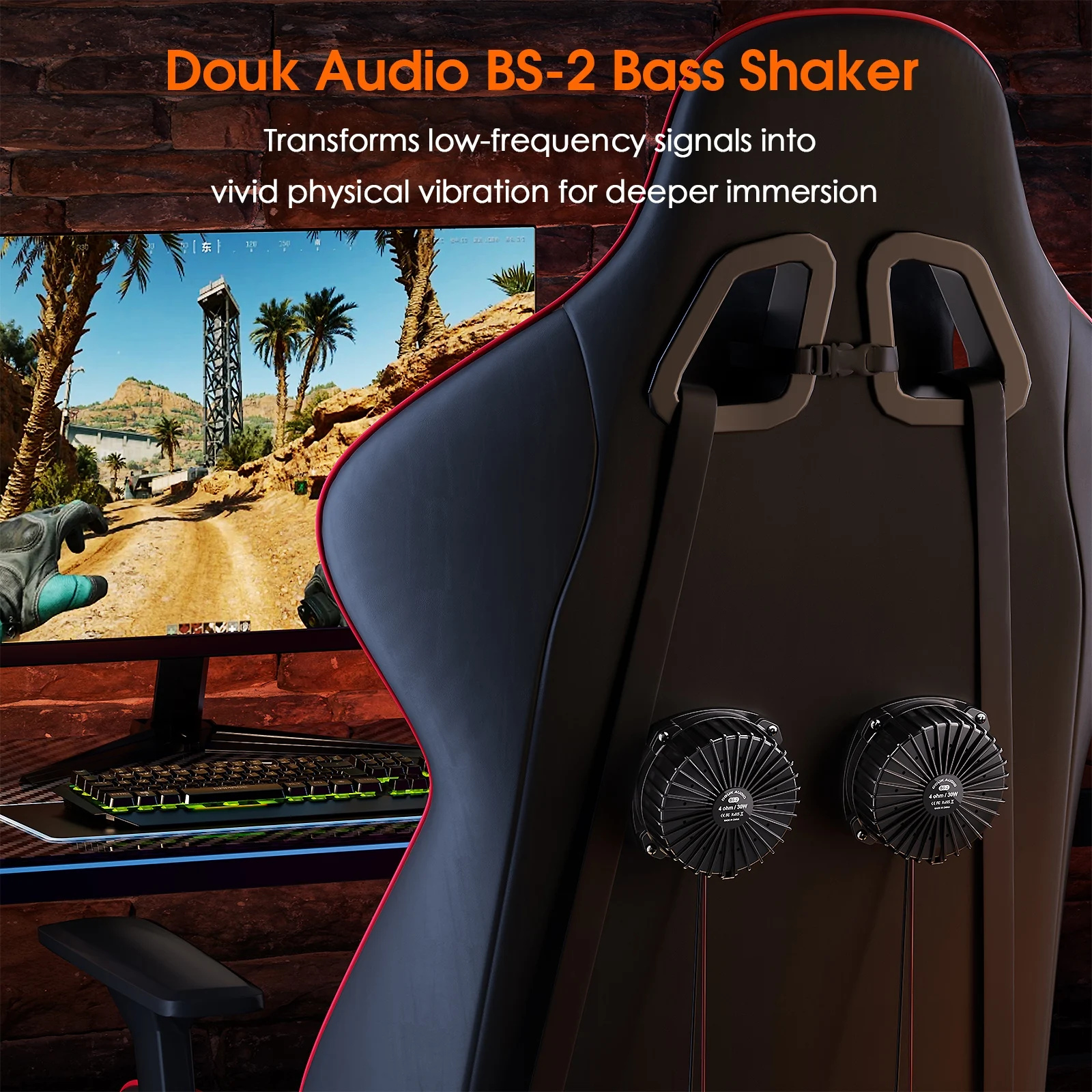 Douk Audio BS-2 30W 4Ω Bass Sh - Gaming Home Accessories avaliação e preço