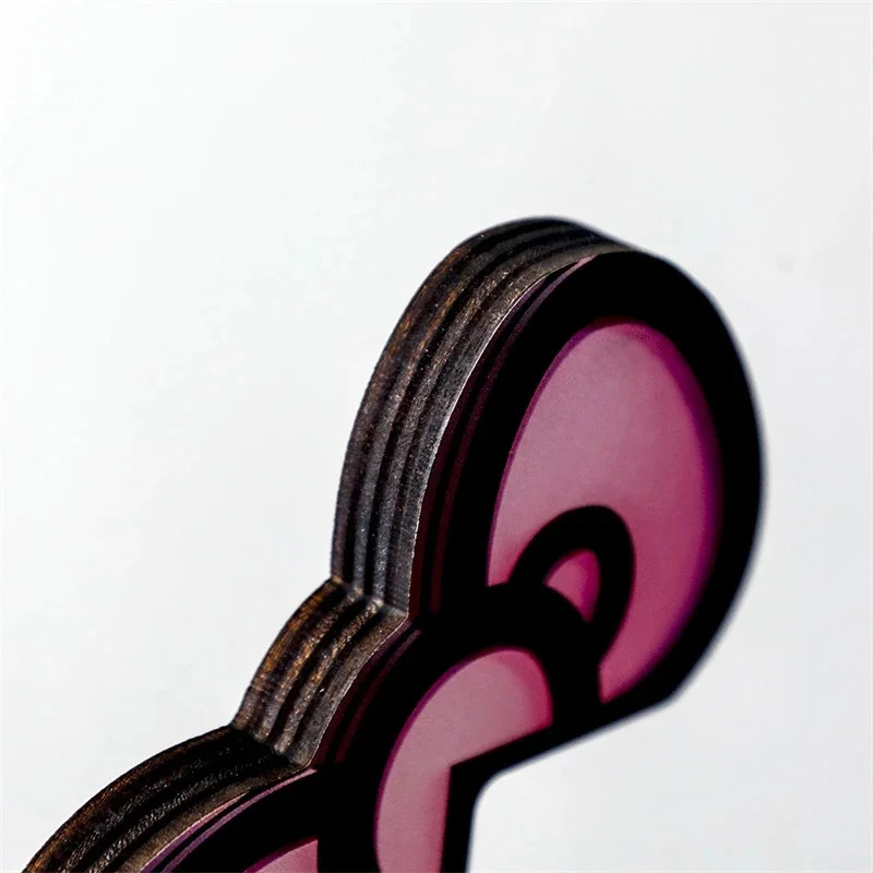 Kawaii rosa acrílico arco moni - Gaming Accessories Pink avaliação e preço