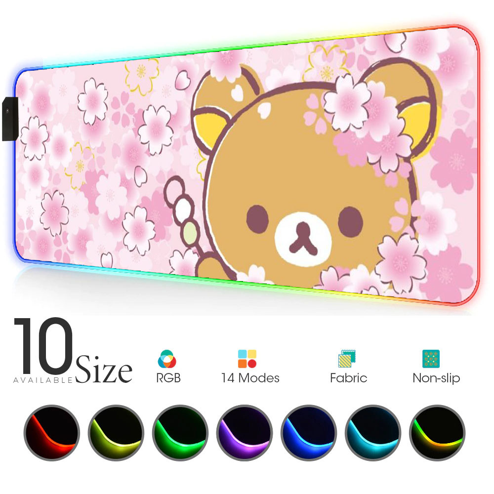 Korilakkuma mouse pad xxl boni - Gaming Accessories Pink avaliação e preço