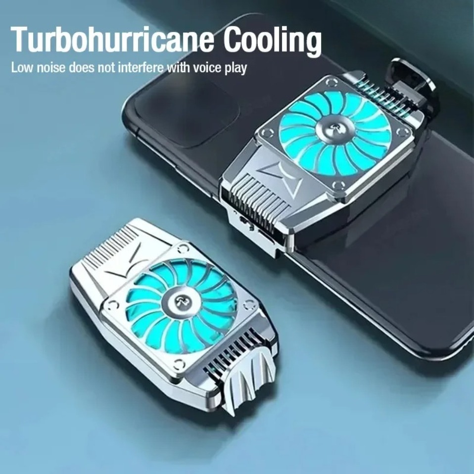 Mini radiador portátil com cli - Gaming Accessories For Your Phone avaliação e preço