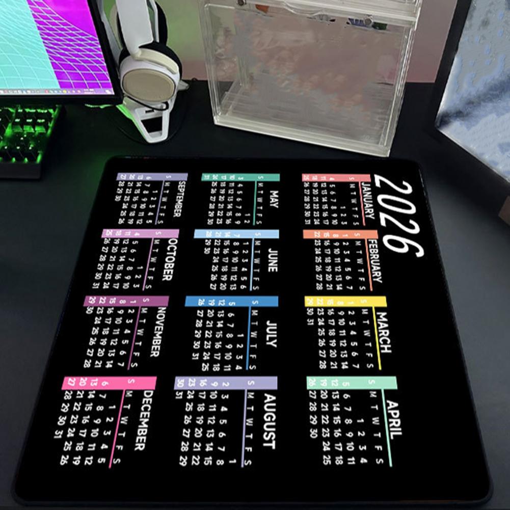 2026 calendário mouse pad à pr - Gaming Home Accessories avaliação e preço