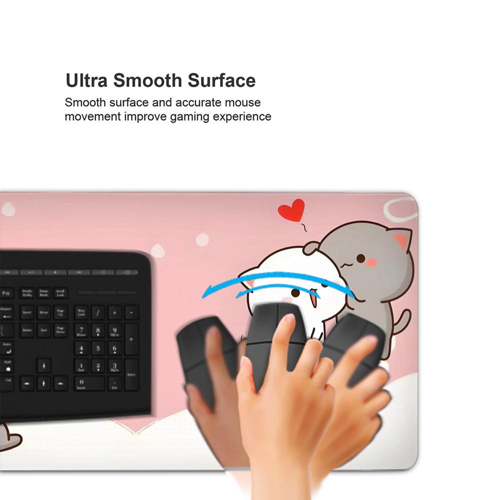 Mouse Pad Gamer XXL Kawaii 900 - Gaming Accessories Pink avaliação e preço