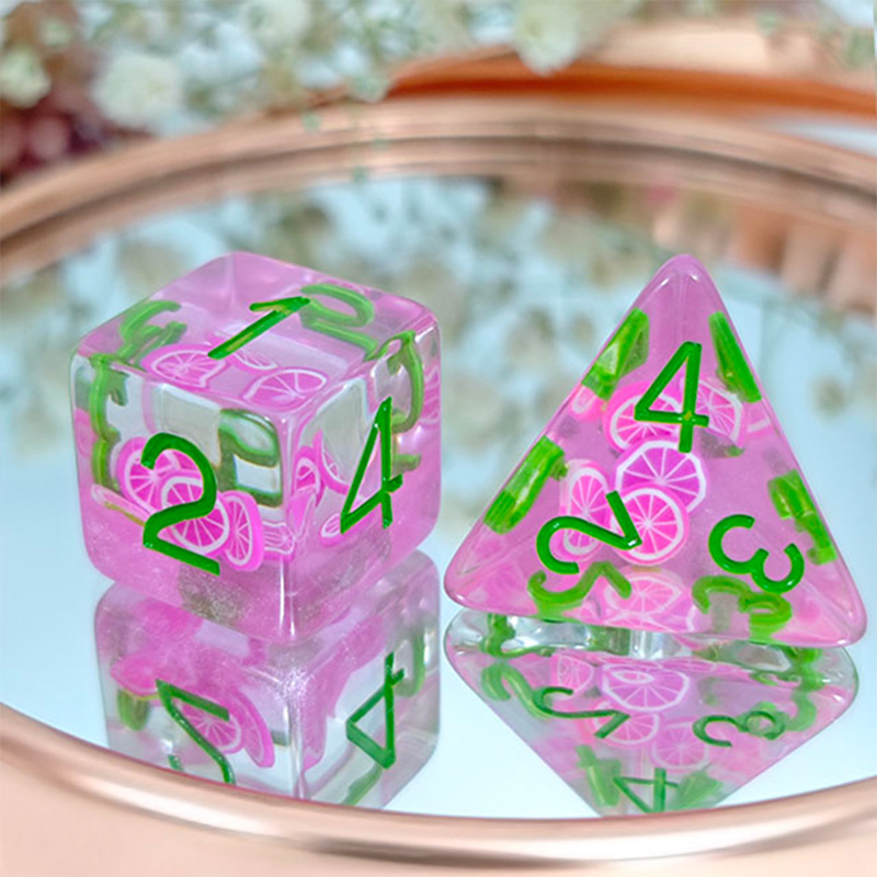 7 Pçs/set Dados Jogos de Tabul - Gaming Set Accessories avaliação e preço