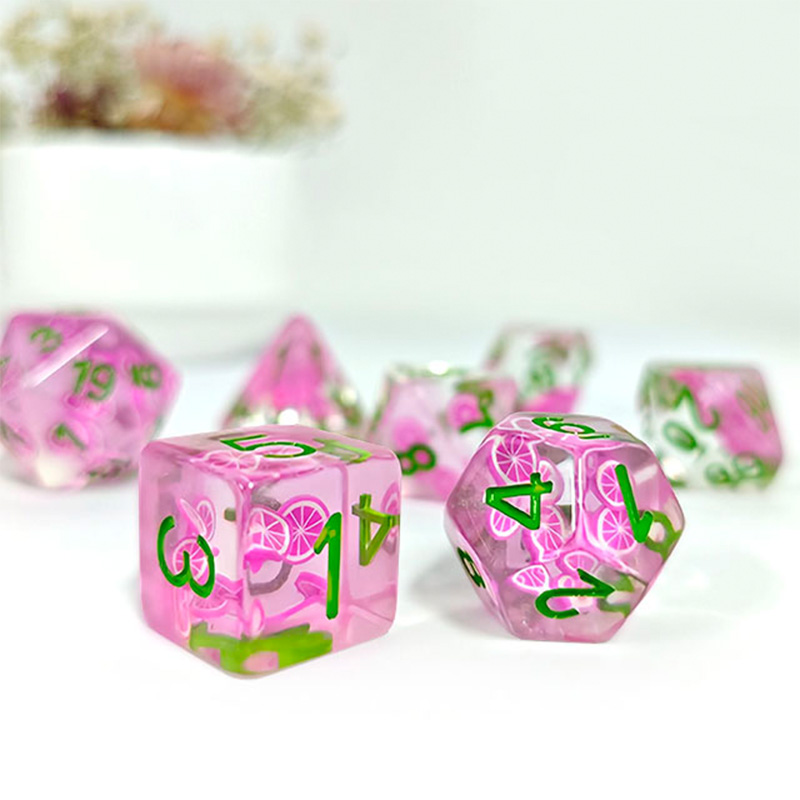 7 Pçs/set Dados Jogos de Tabul - Gaming Set Accessories avaliação e preço
