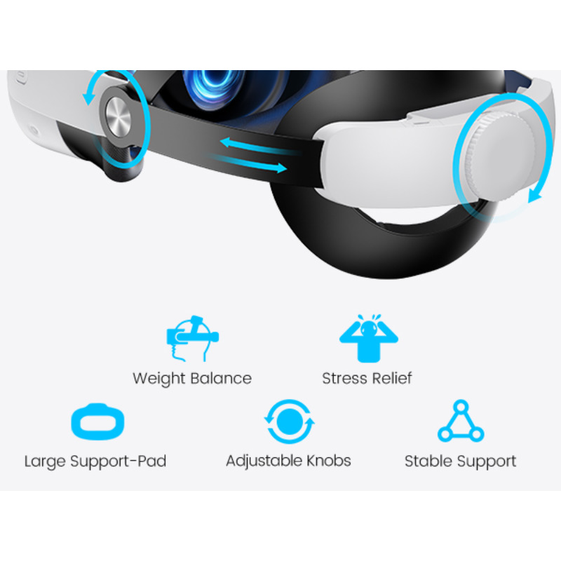 Faixa de Cabeça Ajustável BEBO - Gaming Accessories Vr avaliação e preço