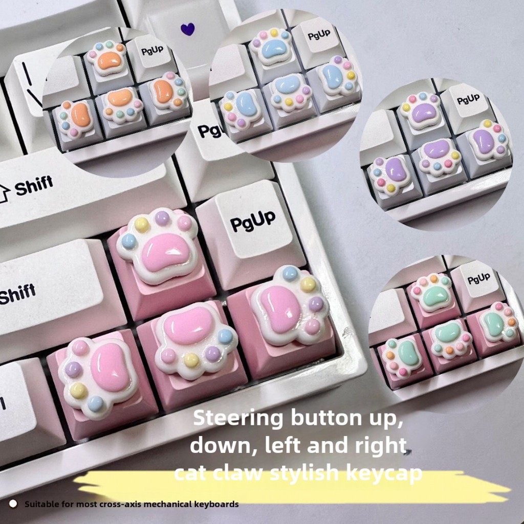 Conjunto de 4 Teclas Decorativ - Gaming Accessories Pink avaliação e preço