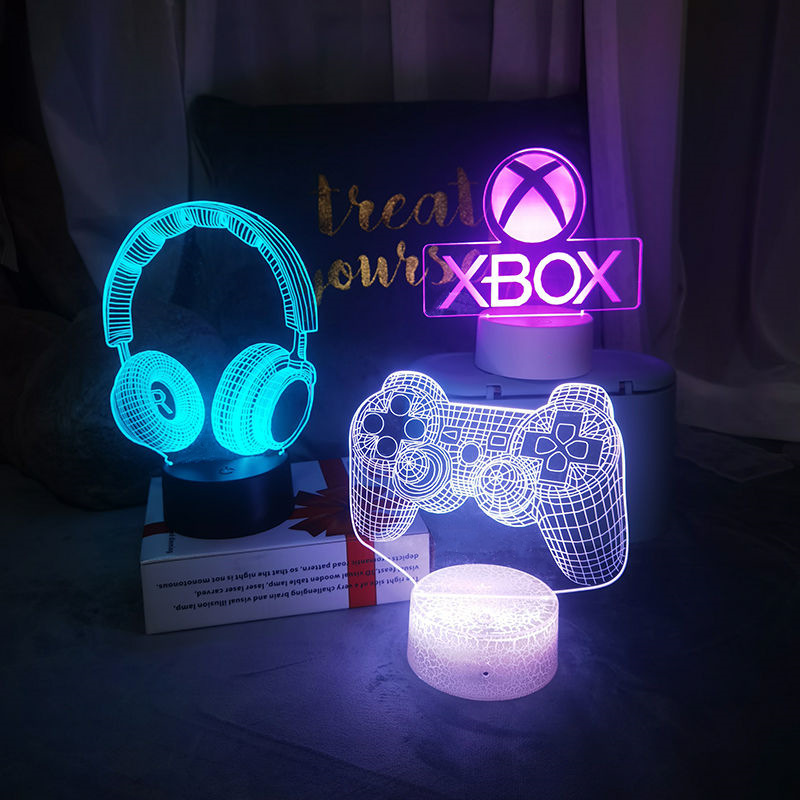 Lâmpada, Luz Noturna, Luminári - Accessories For Your Gaming Room avaliação e preço