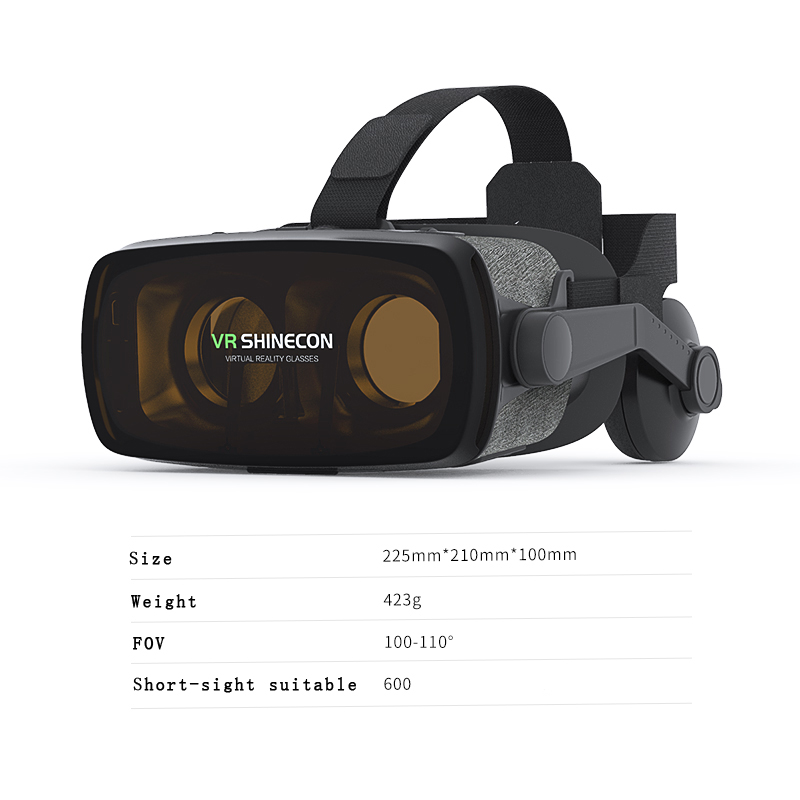 VR Shinecon Casque Viar 3D Ócu - Gaming Accessories Vr avaliação e preço